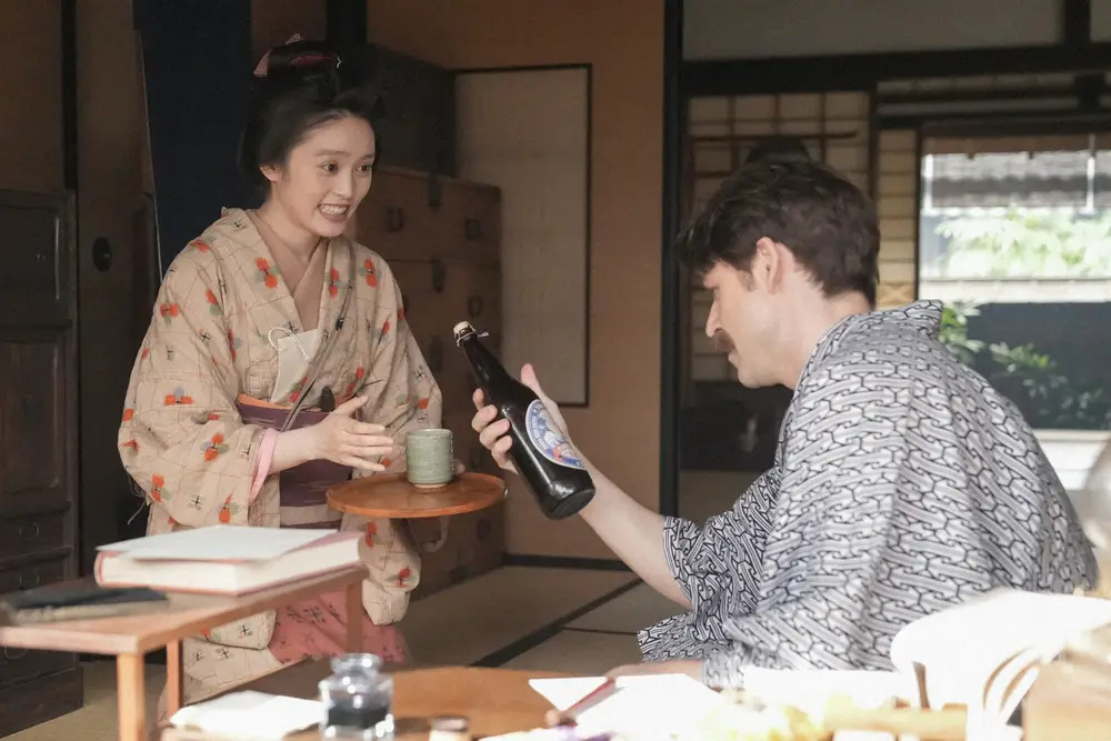 【画像・写真】【明日18日のばけばけ】第37話　ビア探しに奮闘するトキ、山橋薬舗で購入できると聞き…柄本時生が登場