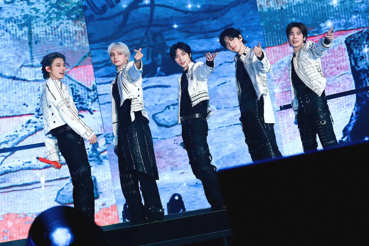 【画像・写真】TOMORROW　X　TOGETHER　初5大ドームツアー開幕！個性輝かせたバラードに激しいダンス