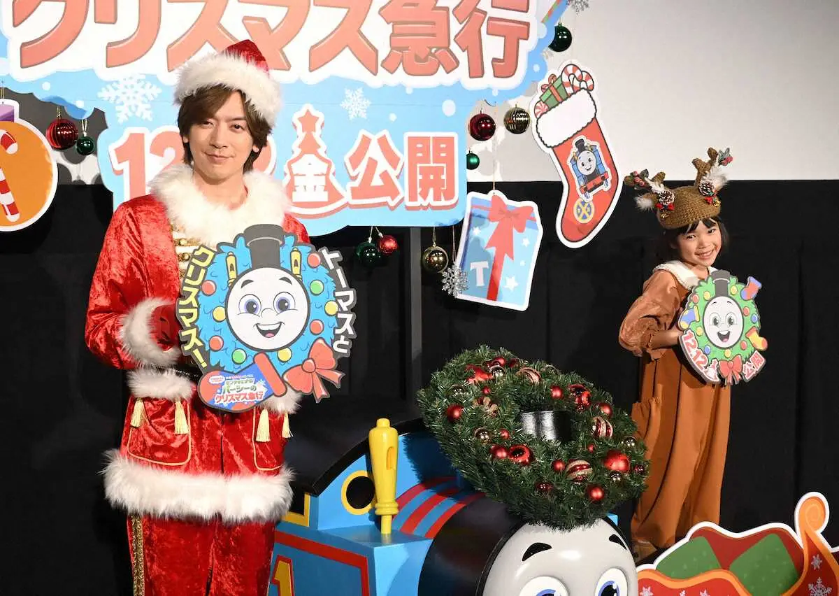 【画像・写真】DAIGO　5歳子役とは夫婦で共演「縁を感じる」実年齢より若く見られ「微妙な答えがうれしかった」