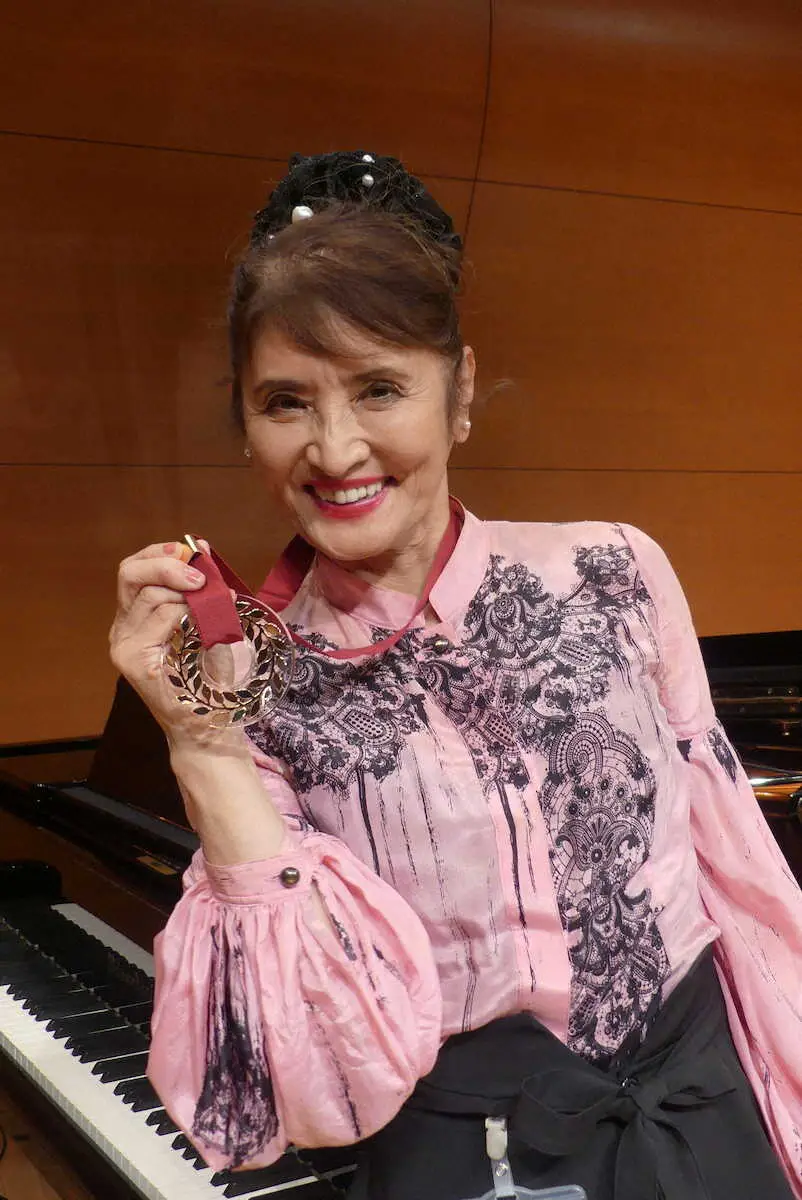 【画像・写真】志穂美悦子　日本シャンソンコンクールで2年連続優秀賞　「やり切った」と感慨