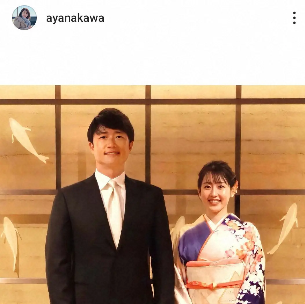 【画像・写真】河村綾奈アナインスタグラム（@ayanakawa）から