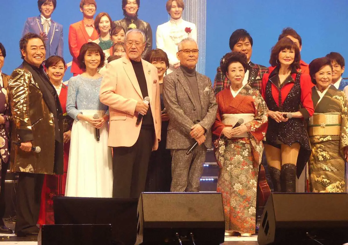 【画像・写真】千昌夫　70周年目指す！「徳間ジャパン」創業60周年コンサート　30組31人が1800人の前で57曲