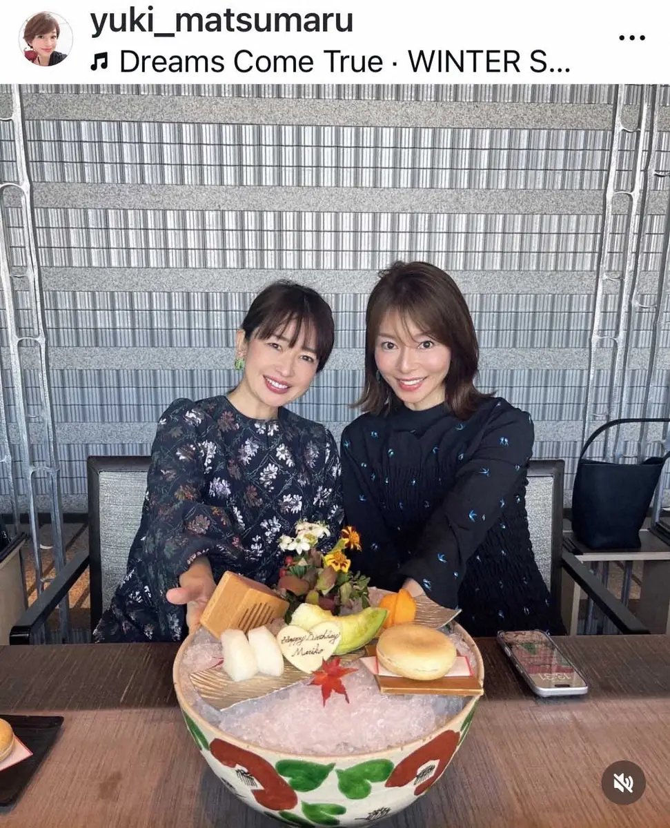【画像・写真】松丸友紀アナ　テレ東時代の先輩アナとの仲良しS「おーいと言えばお茶の関係性に近い」