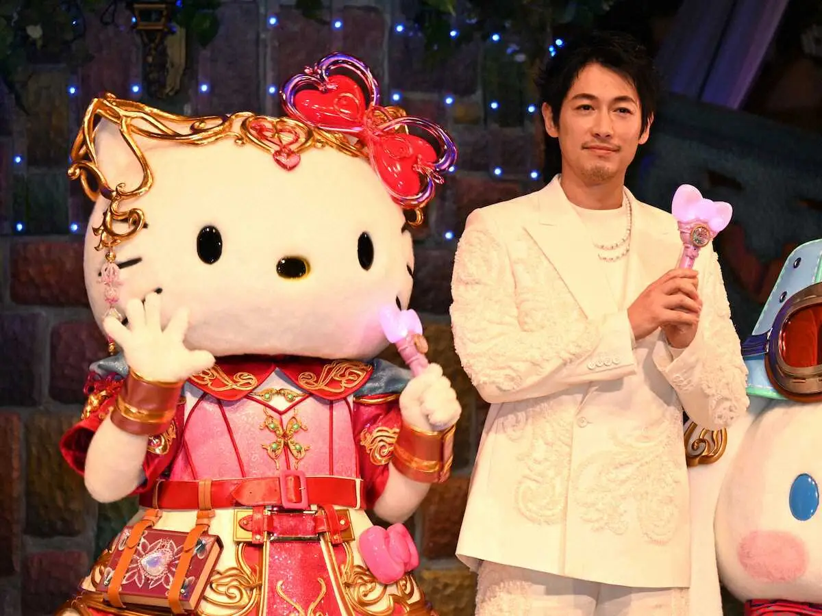 【画像・写真】ディーン・フジオカ　サンリオ新作パレードで声の出演「本当に光栄」「これで私もサンリオファミリー」
