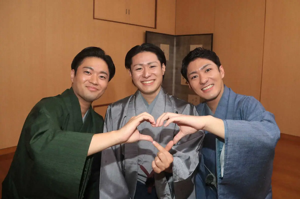【画像・写真】中村橋之助3兄弟　来年5月に浅草で自主公演　「情熱を持ち、全員で力を合わせ」と意気込み