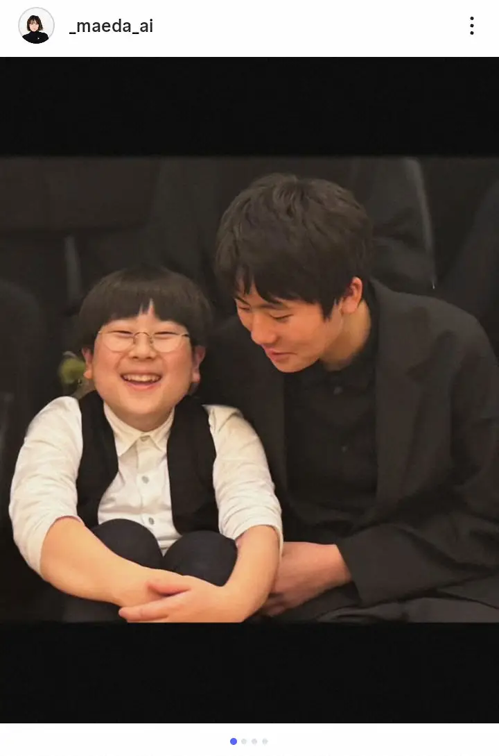 【画像・写真】前田愛　義父・中村勘三郎さん命日に「大切な人たち」が集合　長男はすっかり高身長に…「背比べ」2Sも