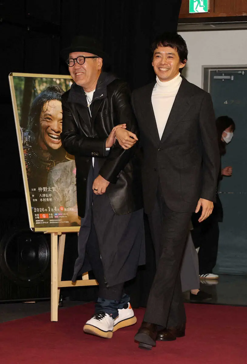 【画像・写真】池松壮亮　「元気をもらえる作品に育っていく」大河ドラマに期待　共演の小栗旬に「感銘を受けている」