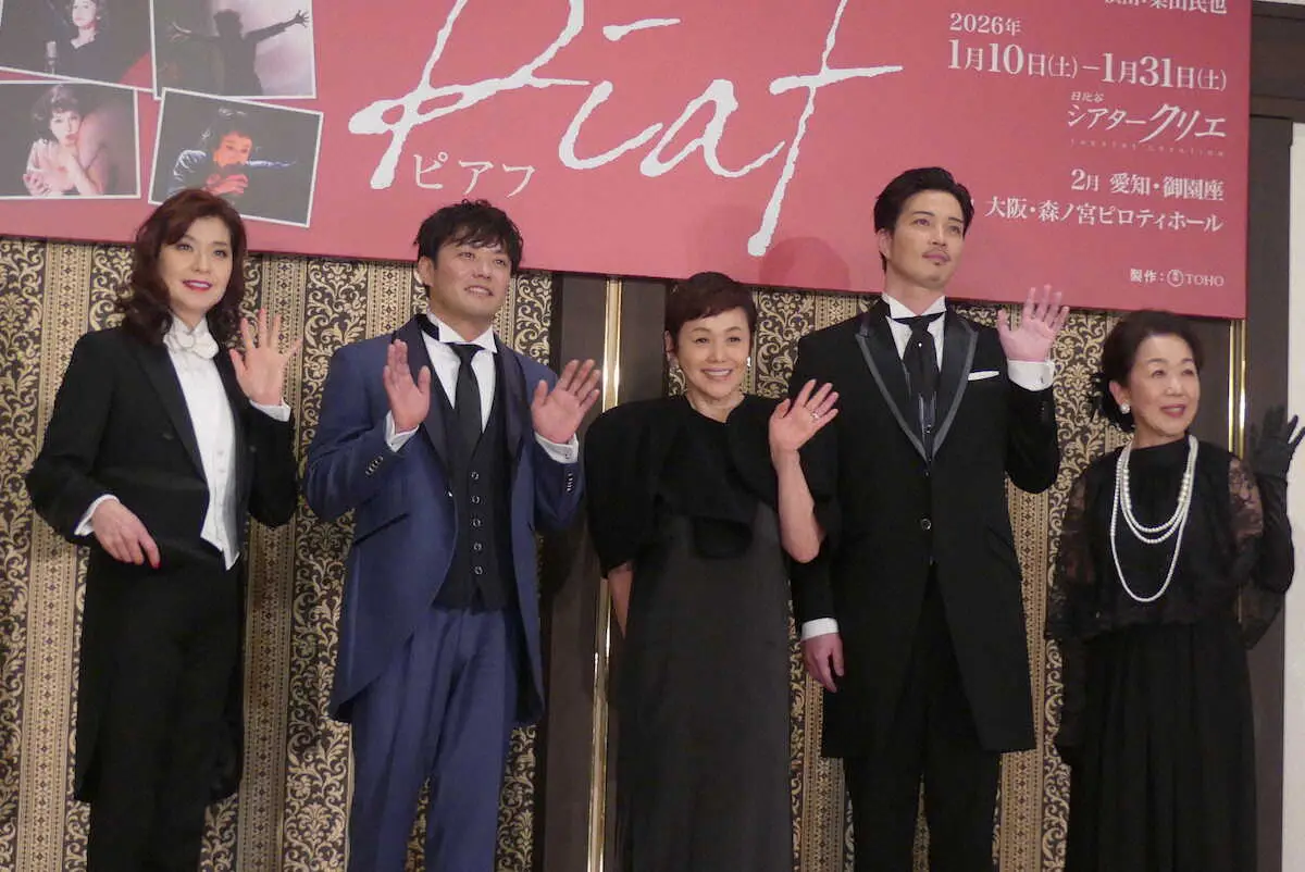 【画像・写真】大竹しのぶ　来年1月に「ピアフ」上演　長男結婚式でさんまが“神対応”は自作自演と疑問顔