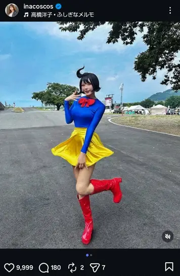 【画像・写真】“バイク女子”成瀬いな　愛車ドラッグスター250との2ショット公開に「かっこいい」「ステキです」