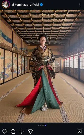 【画像・写真】冨永愛　老女・高岳“べらぼうラストショット”公開に「さすがの貫禄」「麗しゅうございます」「素敵」