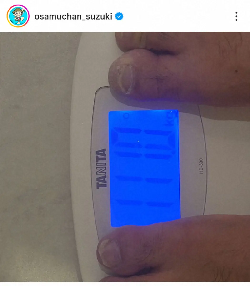 【画像・写真】鈴木おさむ氏　まさかの史上最高体重更新「やばい！リバウンド激しすぎた」4月までに-5キロ目指すと報告