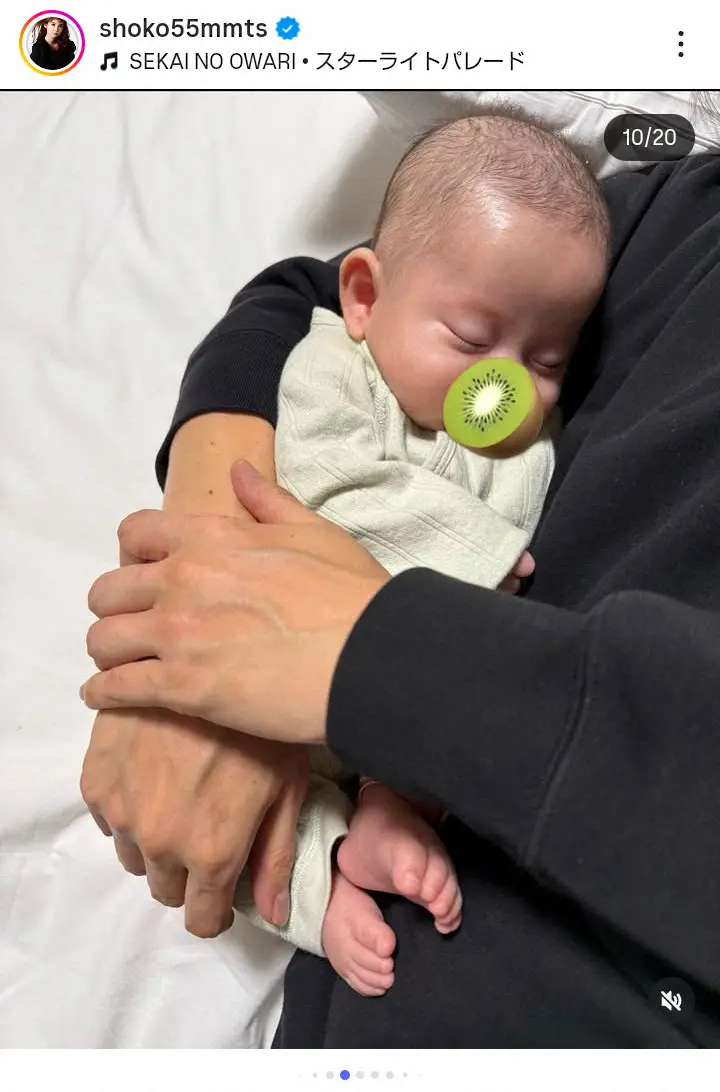 【画像・写真】中川翔子「一カ月前と全然顔が違う！」生後2カ月半双子ベビーの体重明かす　「美男」「可愛い」の声殺到