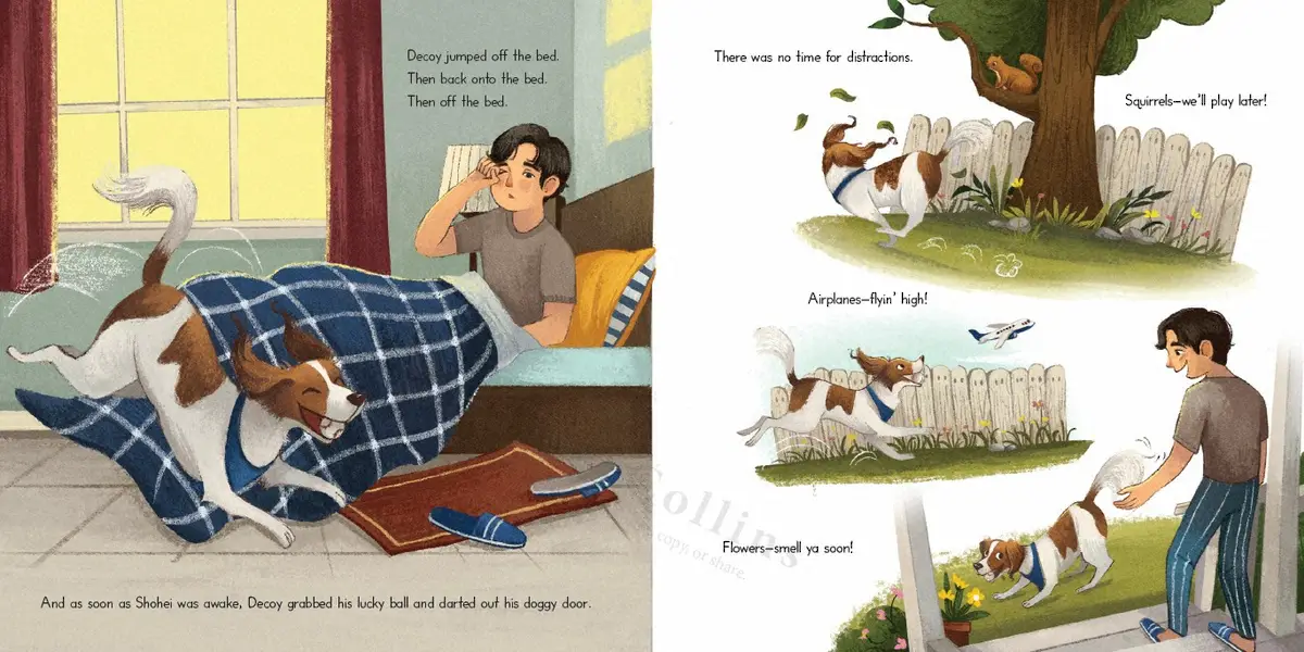 【画像・写真】大谷翔平が絵本作家デビュー！愛犬デコピンの活躍描いた物語を来年2月発売「子供たちに喜びを」収益は寄付