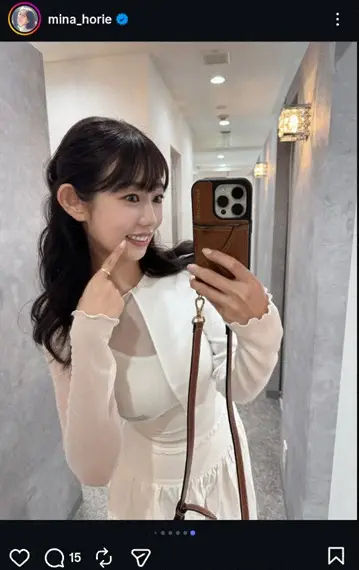 【画像・写真】“日本一強いアナ”堀江聖夏　ポニテでのスポブラ＆デニム姿披露に「健康美！」「綺麗で可愛い過ぎ」