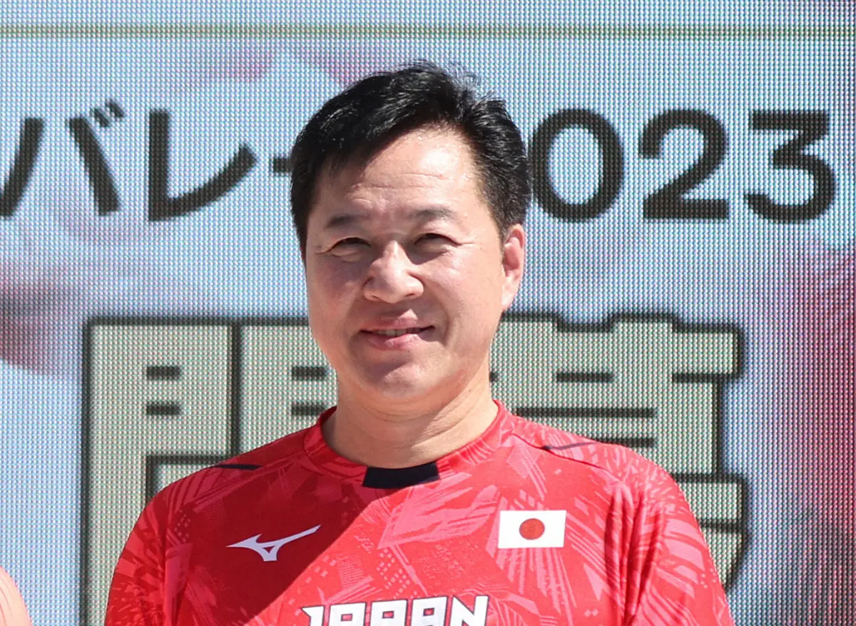 【画像・写真】日本バレーボール協会の川合俊一会長