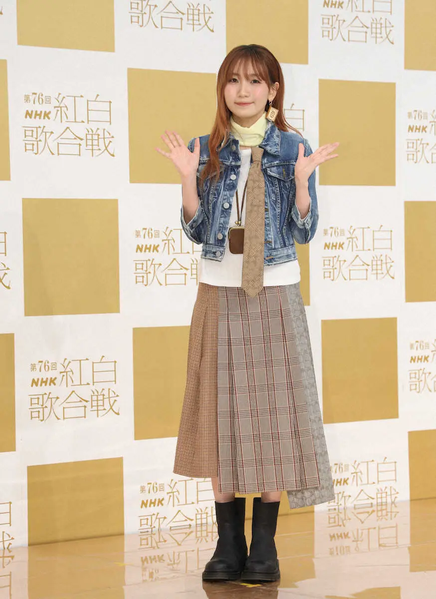 【画像・写真】【紅白リハ】幾田りら　ソロ初紅白「凄く緊張」　首から提げた意外な物とは？「皆さんまねして」