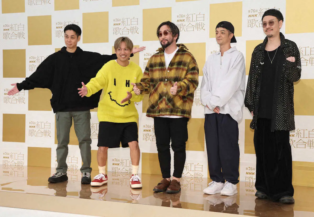【画像・写真】【紅白リハ】ORANGE RANGE　再ブームで19年ぶり「初出場くらいの気持ちで緊張しています」