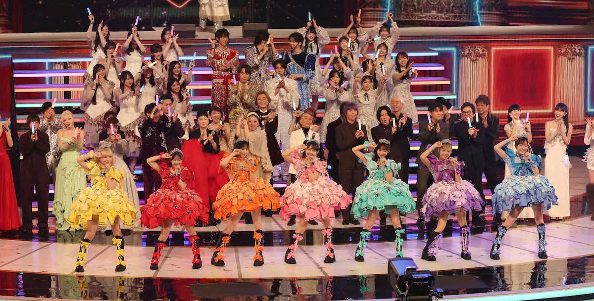 【画像・写真】【紅白】カワイイ旋風で熱戦スタート！CANDY　TUNEに“お姉さん”ふるっぱー続いた