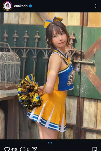 【画像・写真】えなこ　ティアラ＆ホワイトドレス姿公開に「超かわいい」「超プリンセス」「天使降臨」