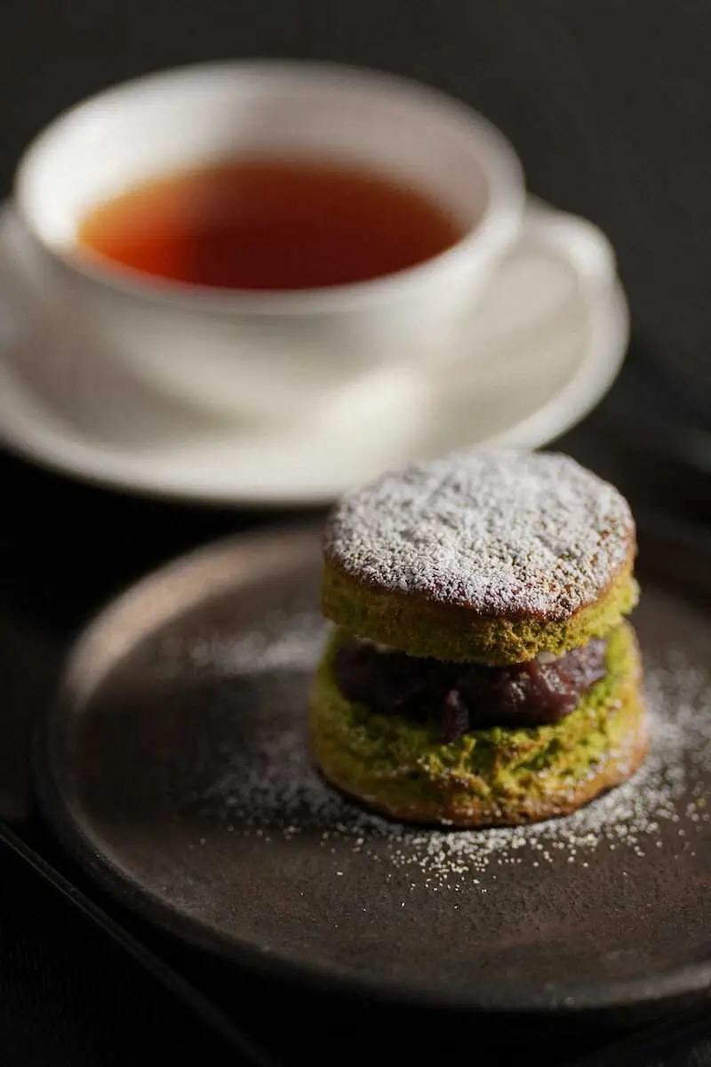 【画像・写真】【王将戦第1局】2日目・午前のおやつ、藤井王将は「深蒸し茶のスコーン」　永瀬九段は3連投で