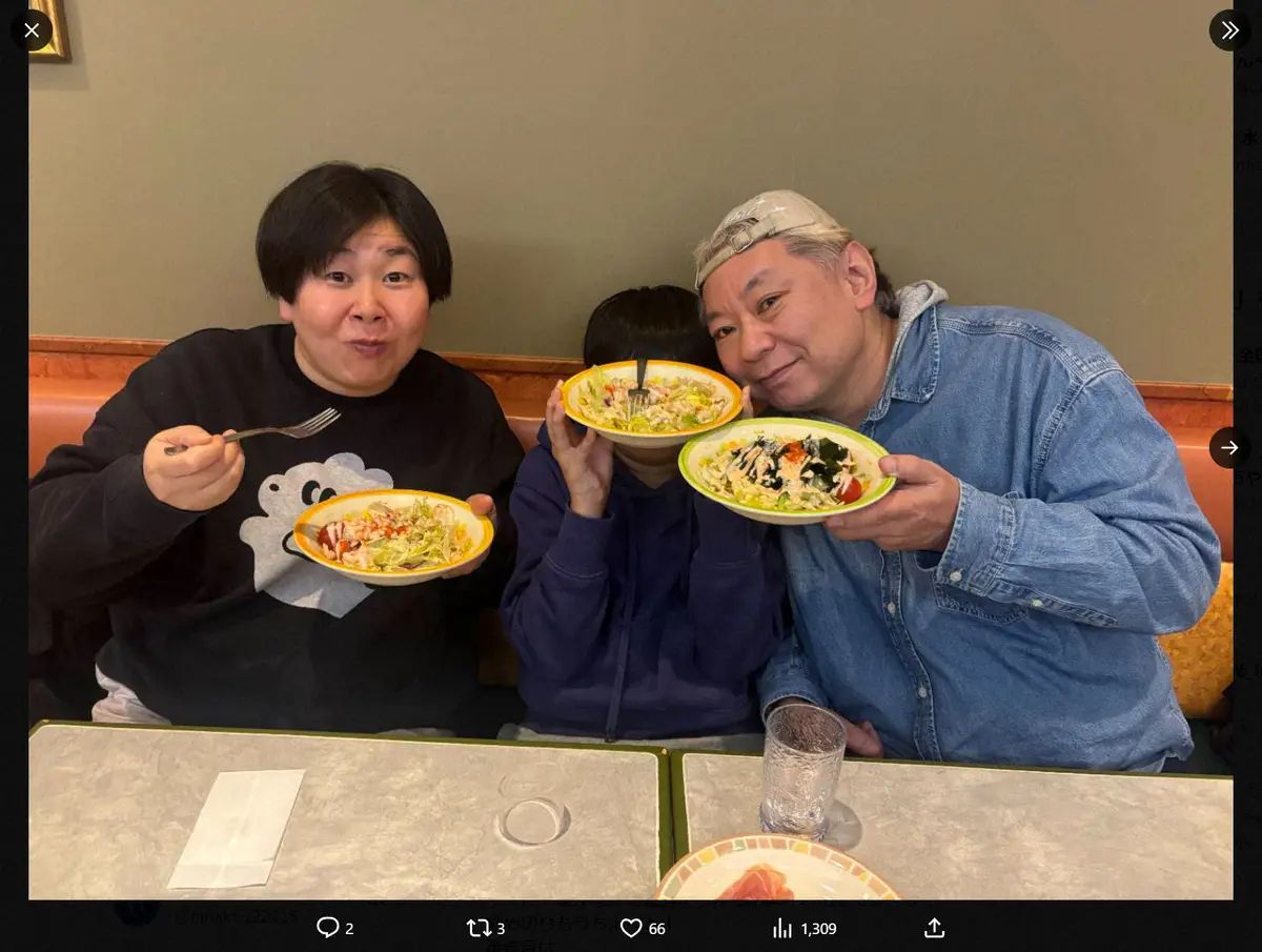 【画像・写真】鈴木おさむ氏、妻・大島美幸の誕生日は人気チェーン店で　会計に驚き「食べまくりで…なかなかの記録」