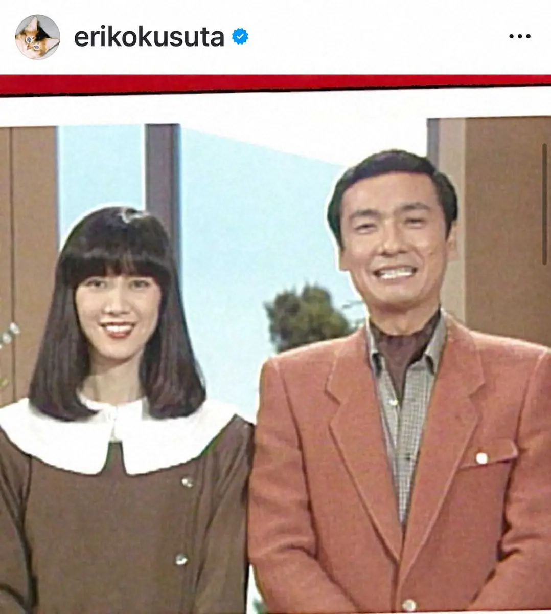 【画像・写真】楠田枝里子　久米宏さんに感謝　共演振り返り「偉大な先輩として、いつまでも頭上に輝いています」