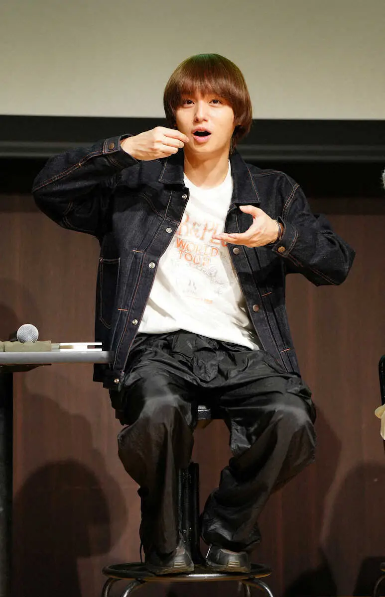 【画像・写真】伊野尾慧　「3分間」の次は「50分間」　時間制限のある役ばかりにメンバーから…