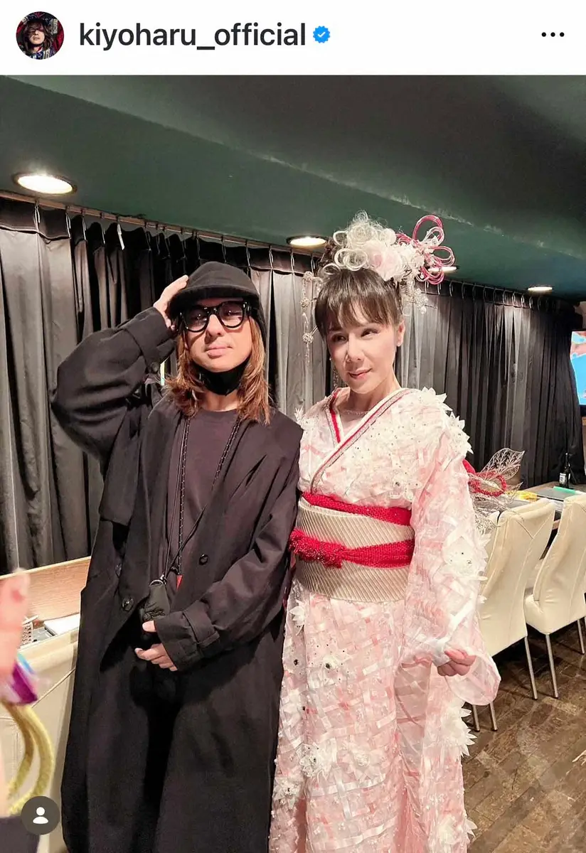 【画像・写真】清春　国民的アイドルとの初対面にド緊張「上手くお話し出来なかったのなんて生まれて初めてだったかも」