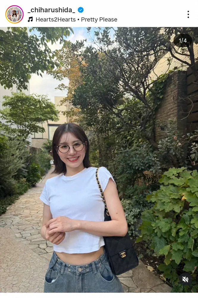 【画像・写真】志田千陽のインスタグラム（@_chiharushida_）から