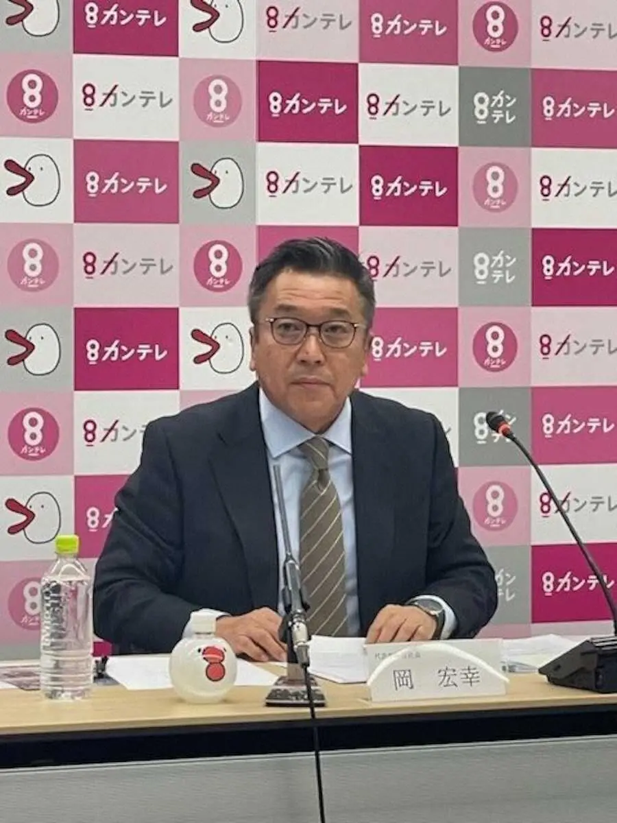 【画像・写真】カンテレ社長　フジ問題で大打撃の広告収入も「地元スポンサーを中心に90％ぐらいまで回復」