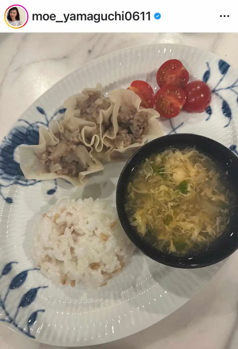 【画像・写真】山口もえ　18歳・長女が「ぱぱっと晩ごはんを作ってくれた」と報告「成長感じますよね」「優しいお嬢様」