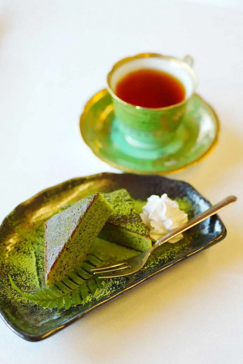 【画像・写真】【王将戦第2局】1日目午後のおやつ　藤井王将は「好物」抹茶スイーツ