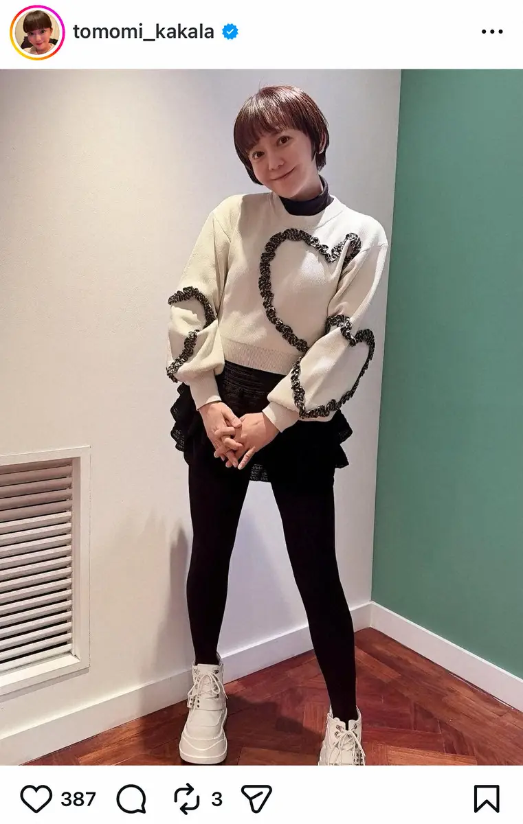 【画像・写真】華原朋美　51歳「切っちゃったっ」ベリーショートに劇的イメチェン　1児の母「髪巻く時間ない」