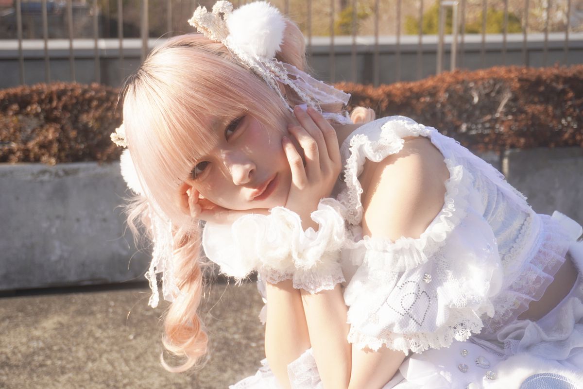 【画像・写真1枚目】こんなに可愛くていいの!?──クマリデパート・楓フウカが挑んだ「キュルキュル全開」と星型フォーメーションに込めた願い（撮影・桃々　シオン）