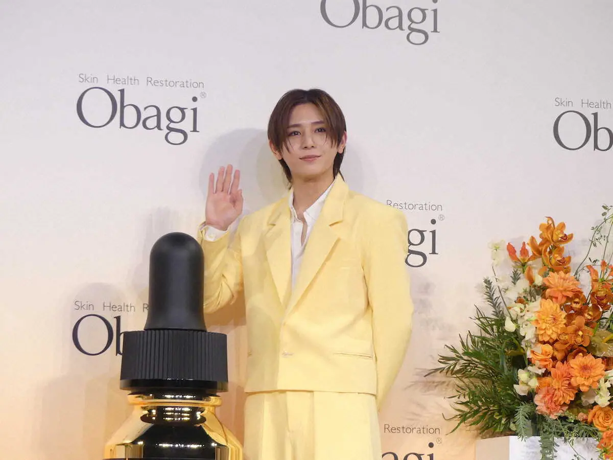 【画像・写真】山田涼介　32歳の肌年齢は「24歳」！？プロからも絶賛の美肌「若い子たちに負けずまだまだ頑張りたい」