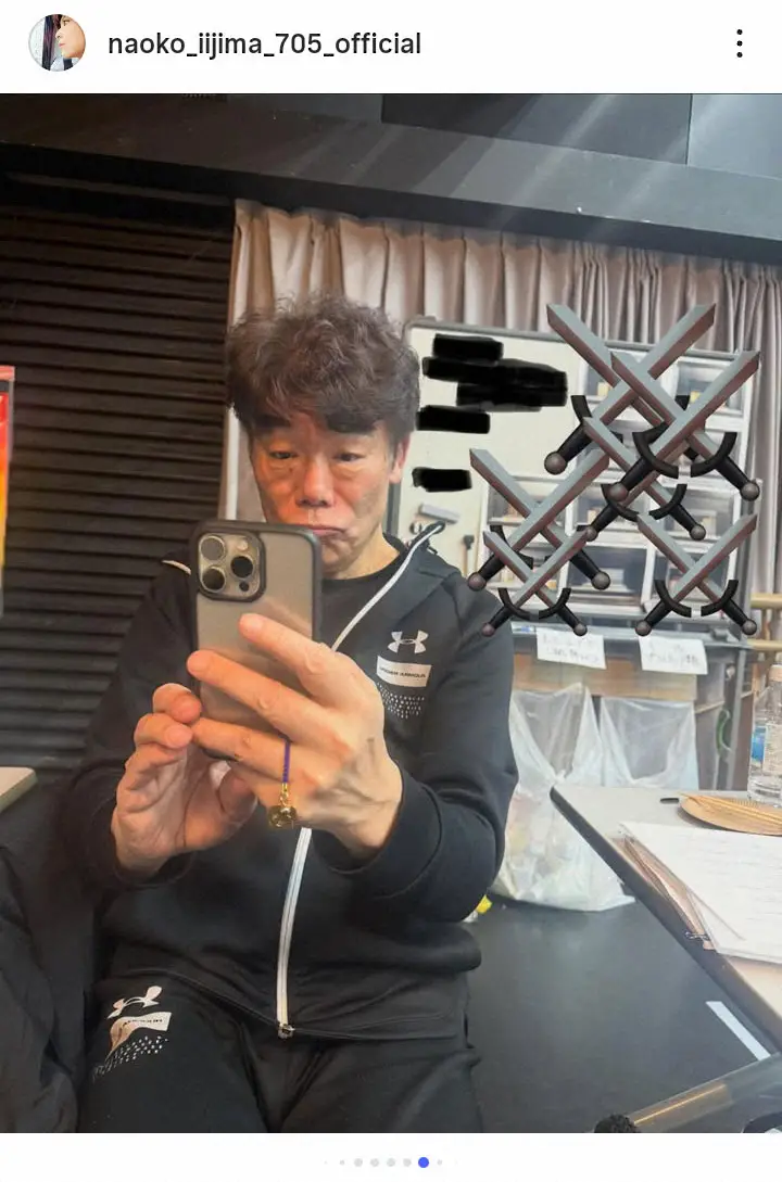 【画像・写真】飯島直子「ぶりっ子」　65歳いぶし銀俳優のアヒル口S公開に反響「仲が良くて微笑ましい」「渡鬼大好き」
