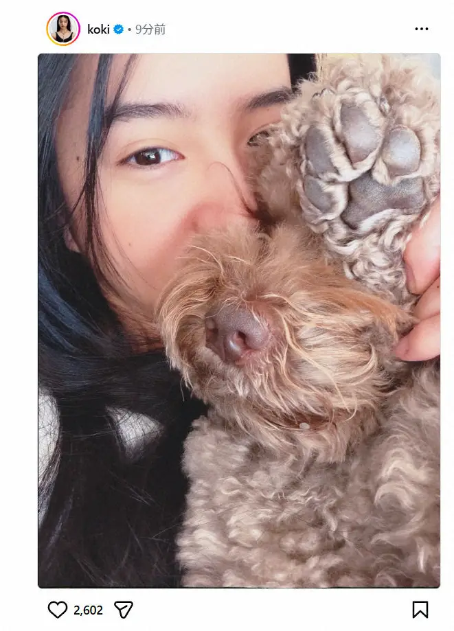 【画像・写真】Koki,　23歳の誕生日迎え心境「成長していけるよう頑張ります！」　木村拓哉ら家族から祝福メッセも