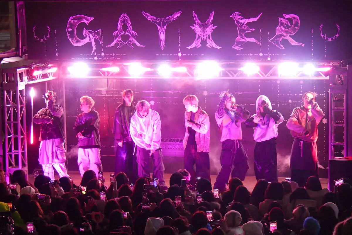 【画像・写真】ONE　OR　EIGHT　世界21カ国でチャートインした新曲初披露「渋谷をジャックできて最高です！」