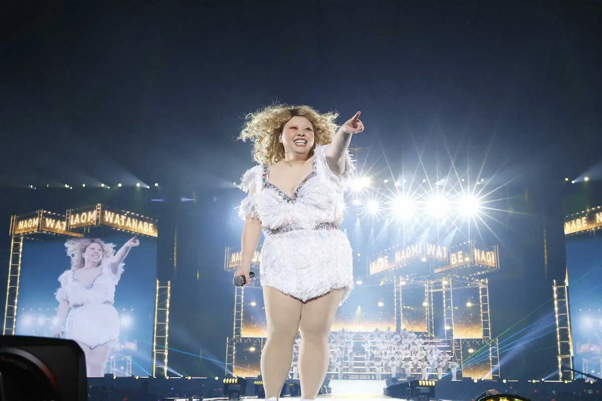 【画像・写真】渡辺直美　ピン芸人初東京D公演に4万5000人熱狂！　千鳥、ジャンポケら芸人仲間もサプライズ登場