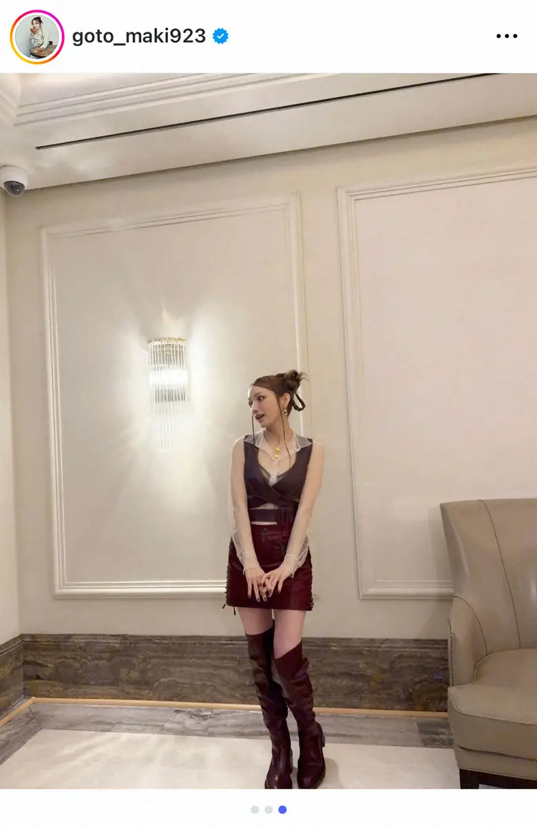 【画像・写真】後藤真希　鈴木亜美と仲良し“ミニコーデ”2ショ、ファン歓喜「ビジュ最強」「夢コラボ」の声
