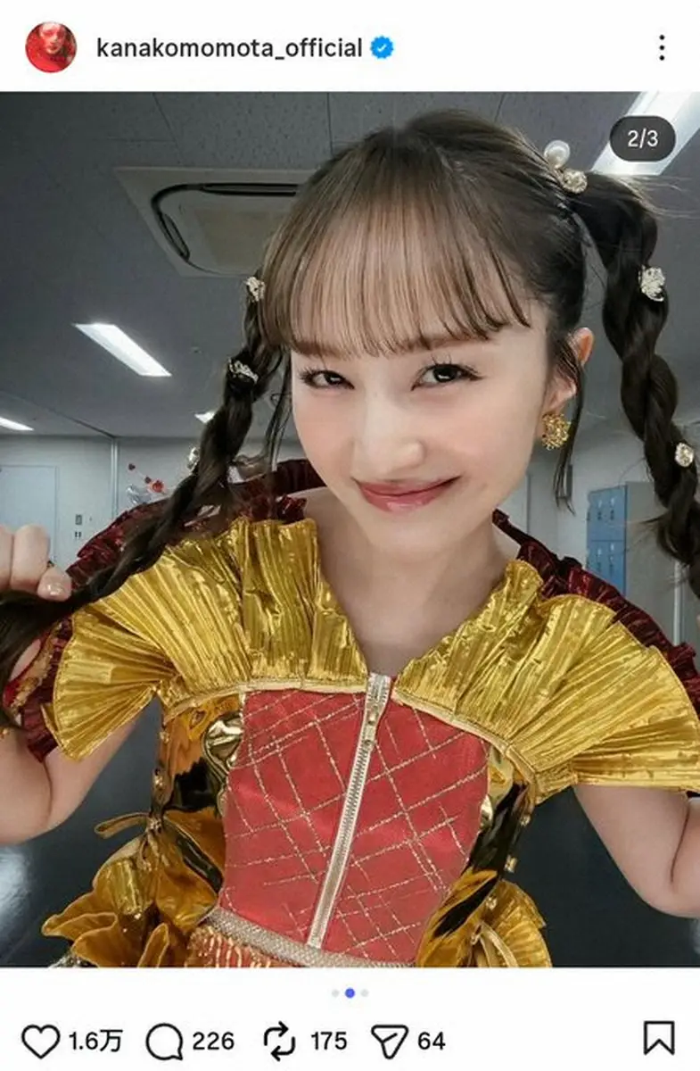 ももいろクローバーZ」・百田夏菜子のインスタグラム