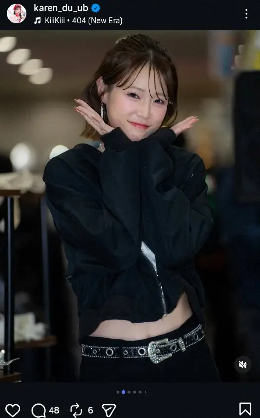 【画像・写真】“4冠レースクイーン”橘香恋　モノトーンのショーパン・コス姿披露に「素敵だ！」「美人で可愛い」