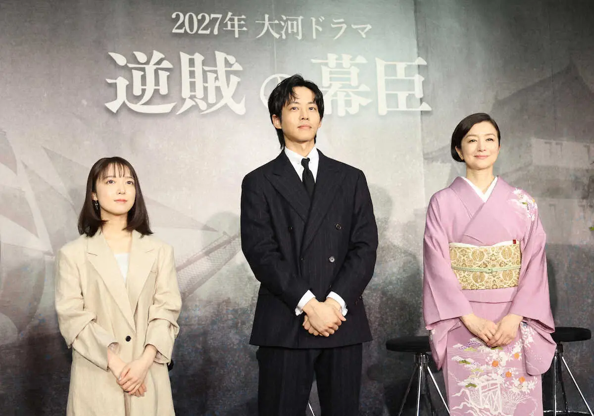 【画像・写真】松坂桃李主演27年大河ドラマ「逆賊の幕臣」　追加キャスト発表　鈴木京香、上白石萌音、北村有起哉ら