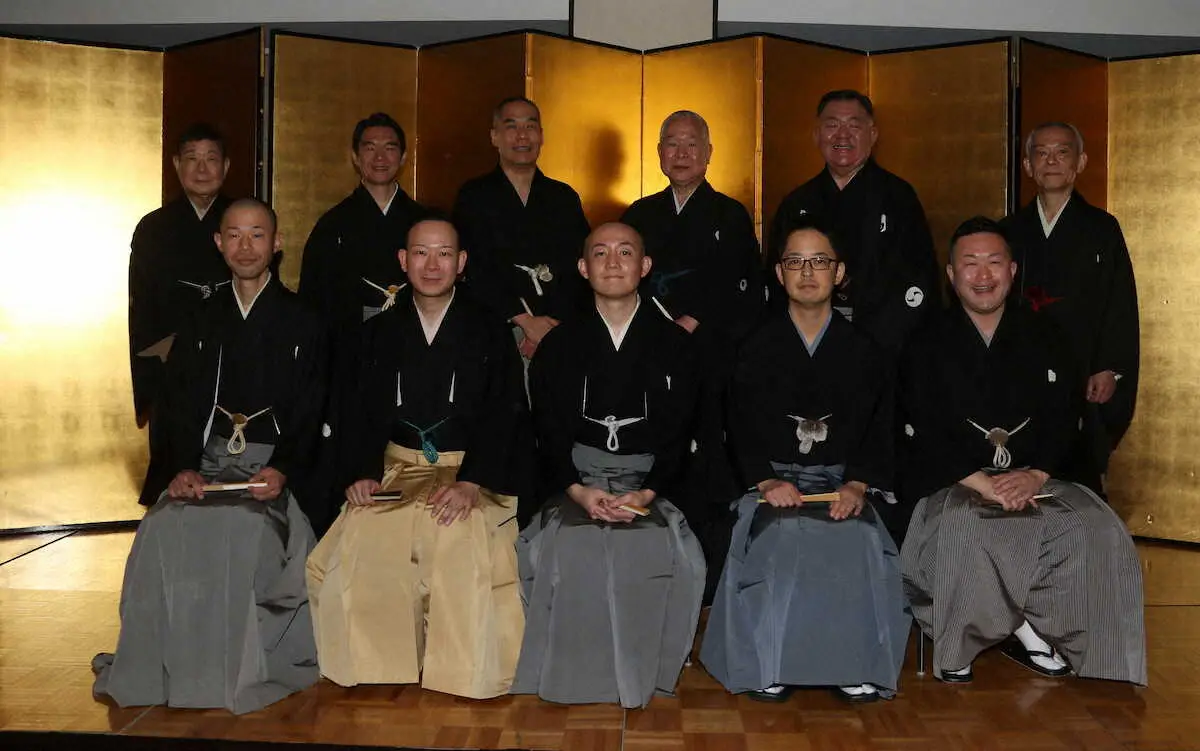 【画像・写真】落語協会新真打ち5人が意気込み　全員が襲名または改名　円丈襲名のふう丈気合「円丈返上とならないよう」