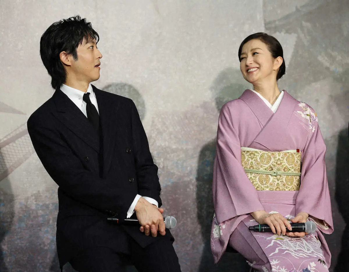 【画像・写真】27年大河「逆賊の幕臣」　鈴木京香が松坂桃李と「わろてんか」以来の親子役「当時からまっすぐな瞳を…」