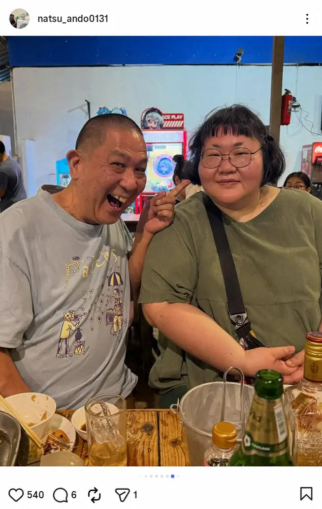 【画像・写真】安藤なつ「街並みもご飯も最高」初のプライベート海外旅行でタイへ！現地で会った意外な人物とは