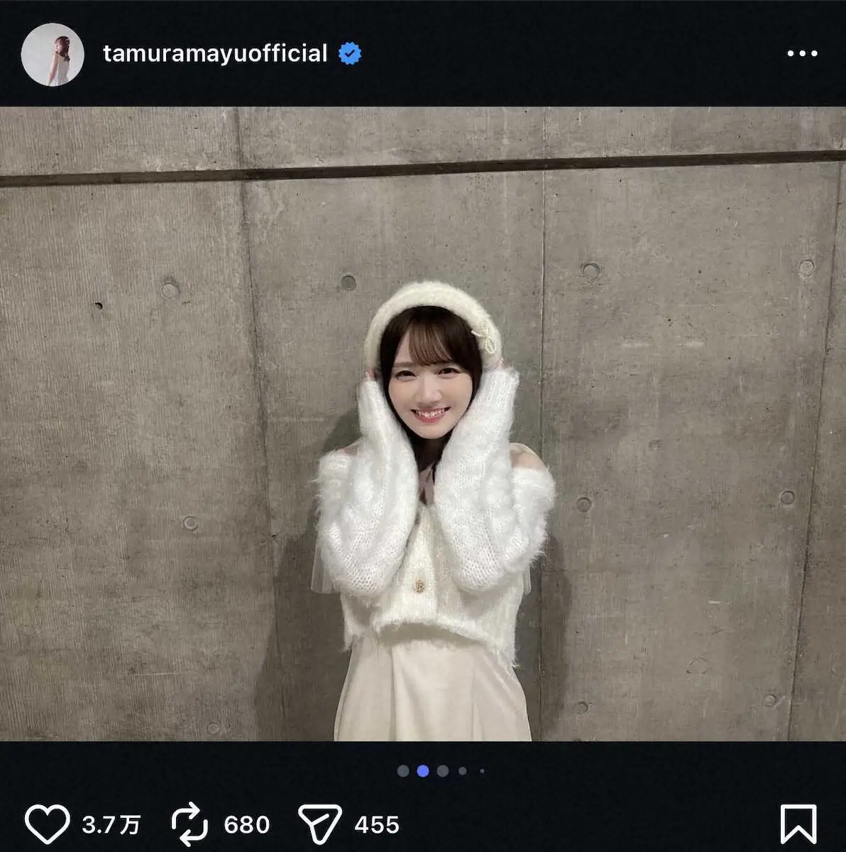 【画像・写真】乃木坂・田村真佑　白キャミニットS！人気メンバーとのハグにファン歓喜「公認カップル爆誕」「尊い」