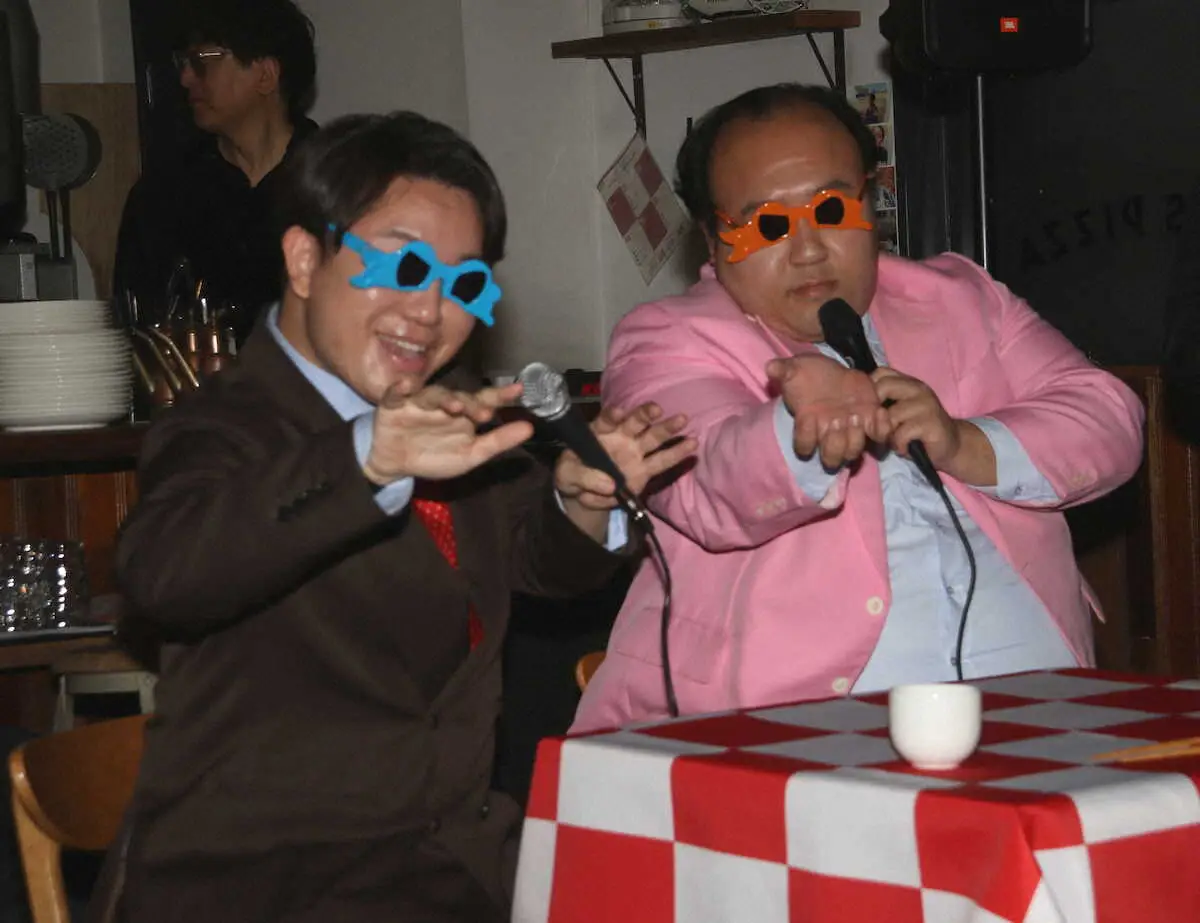 【画像・写真】ママタルトの2人がミュータント　タートルズに変身！　大鶴肥満は「ピザラーメン」に舌鼓