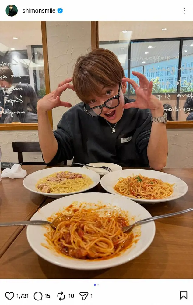 【画像・写真】大倉士門　第1子妊娠中の妻・みちょぱの“爆食姿”に大満足「大食いの俺と同じぐらいご飯を食べてくれる」