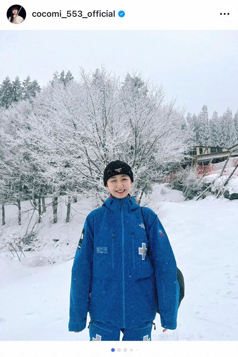 【画像・写真】Cocomi　親友の実家訪れてスキー満喫ショット「最高に楽しかったー！」けど「今は筋肉痛」